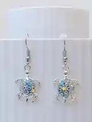 Серьги черепаха