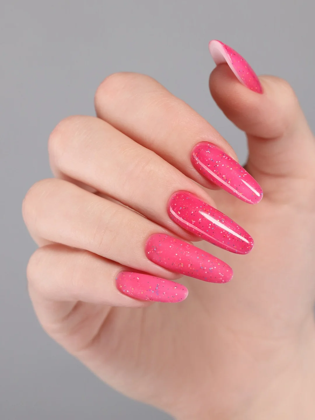 Коралловый гель лак Foxy Expert LOLLIPOP светящийся в темноте 8ml