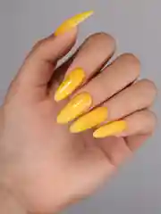 Светло-оранжевый гель лак Foxy Expert LOLLIPOP светящийся в темноте 8ml
