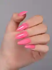 Розовый гель лак Foxy Expert LOLLIPOP светящийся в темноте 8ml