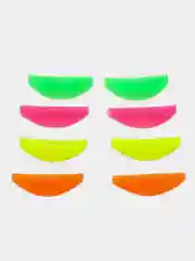 Валики для ламинирования ресниц Cosmos Neon , набор 4 пары (S,M,L,XL)