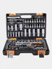 Набор инструментов Вихрь, 1/2", 1/4", CrV, в кейсе, 108 предметов