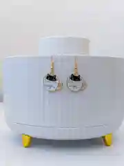 Серьги женские кошка