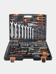 Набор инструментов Вихрь, 1/2", 1/4", CrV, в кейсе, 151 предмет