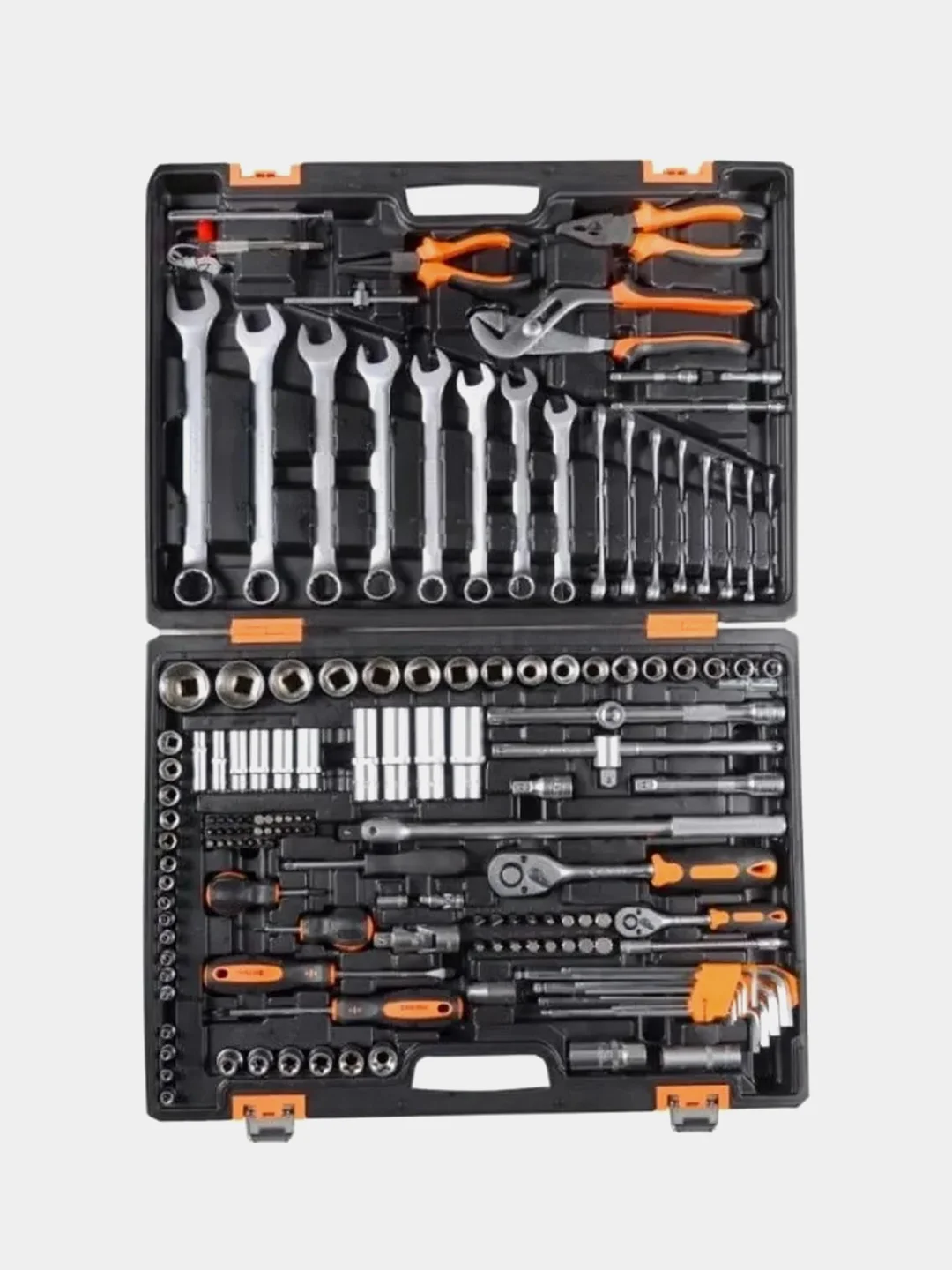 Набор инструментов Вихрь, 1/2", 1/4", CrV, в кейсе, 151 предмет