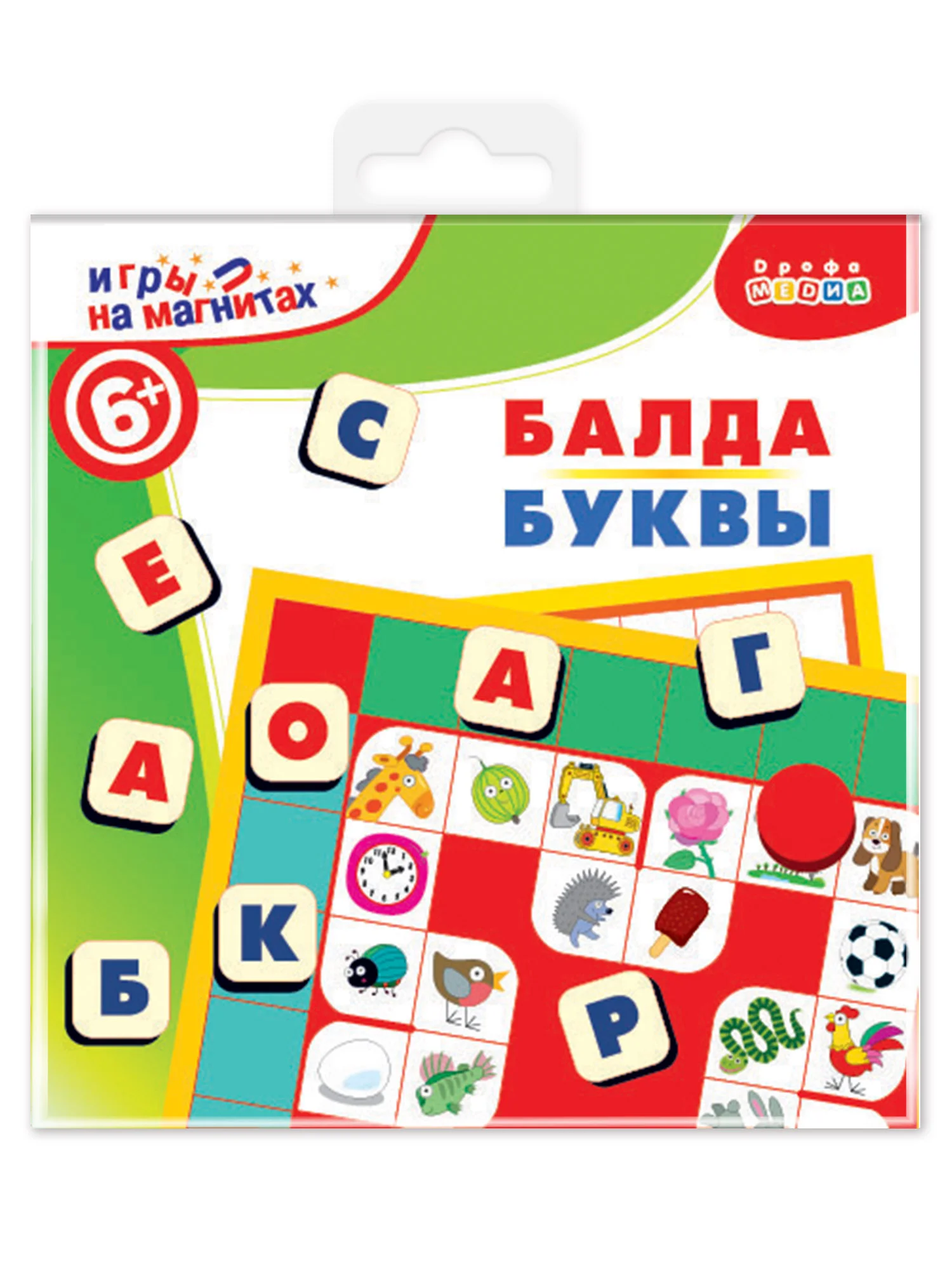 Игры на магнитах в дорогу "Балда. Буквы", Дрофа-Медиа