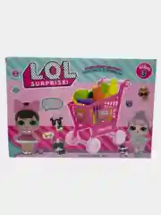 Игровой набор Тележка с овощами и фруктами ЛОЛ