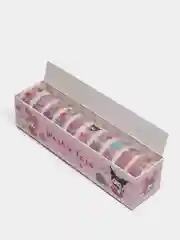 Черный стикерпак, стикеры Hello Kitty, наклейки "Куроми", декоративный скотч для скрапбукинга