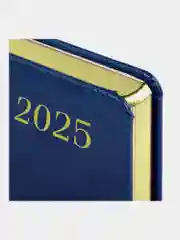 Ежедневник датированный 2025 Brauberg, планер планинг записная книжка А5, под кожу