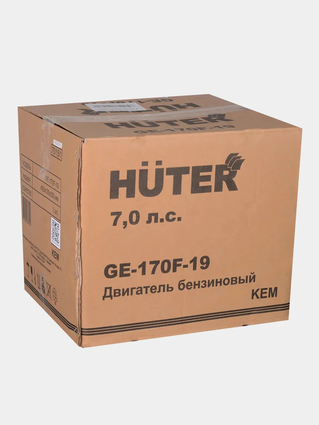 Двигатель бензиновый HUTER GE-170F-19