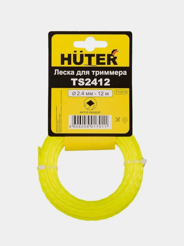 Леска Huter TS2412 (витой квадрат)