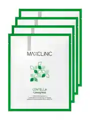 MAXCLINIC Centella Calming Mask Маска для лица с экстрактом центеллы азиатской, 4x23 г
