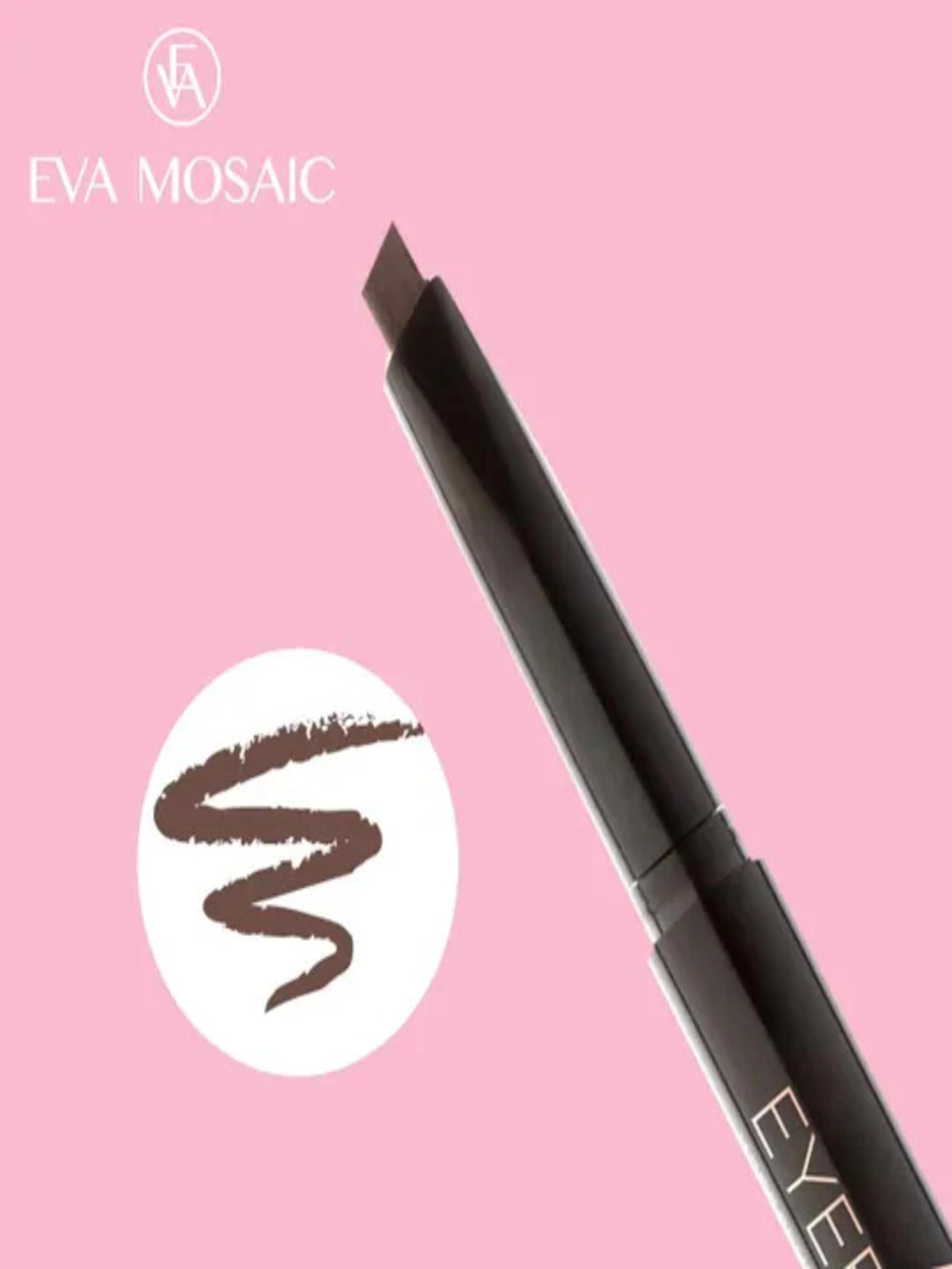Eva mosaic Карандаш для бровей Auto Eyebrow Flat, 0,25 г, 01
