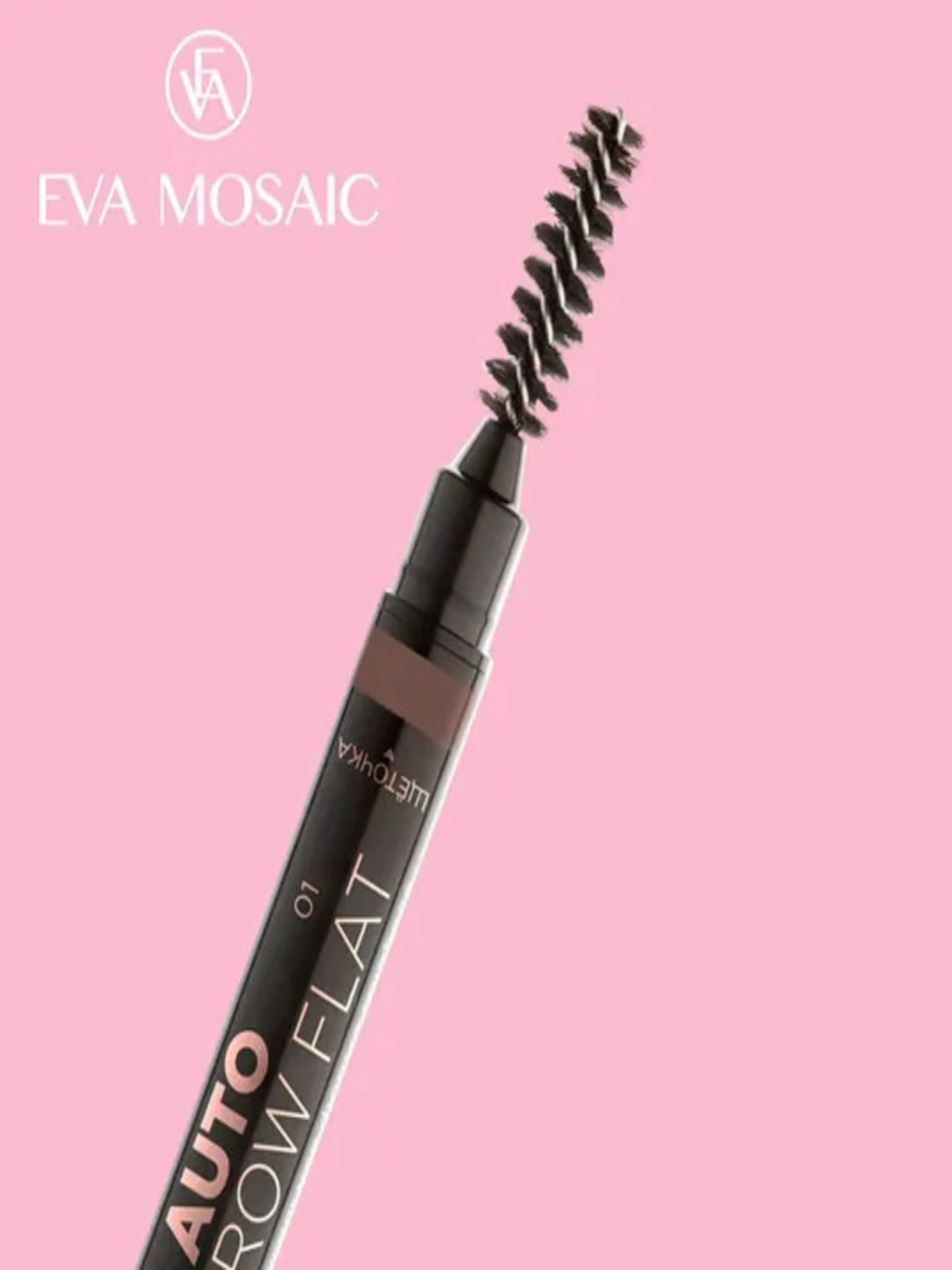 Eva mosaic Карандаш для бровей Auto Eyebrow Flat, 0,25 г, 01