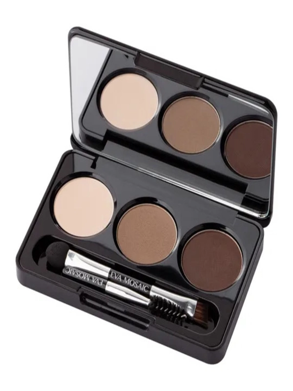 Eva mosaic Тени для глаз и бровей Ideal Eyebrow, 5 г, 01