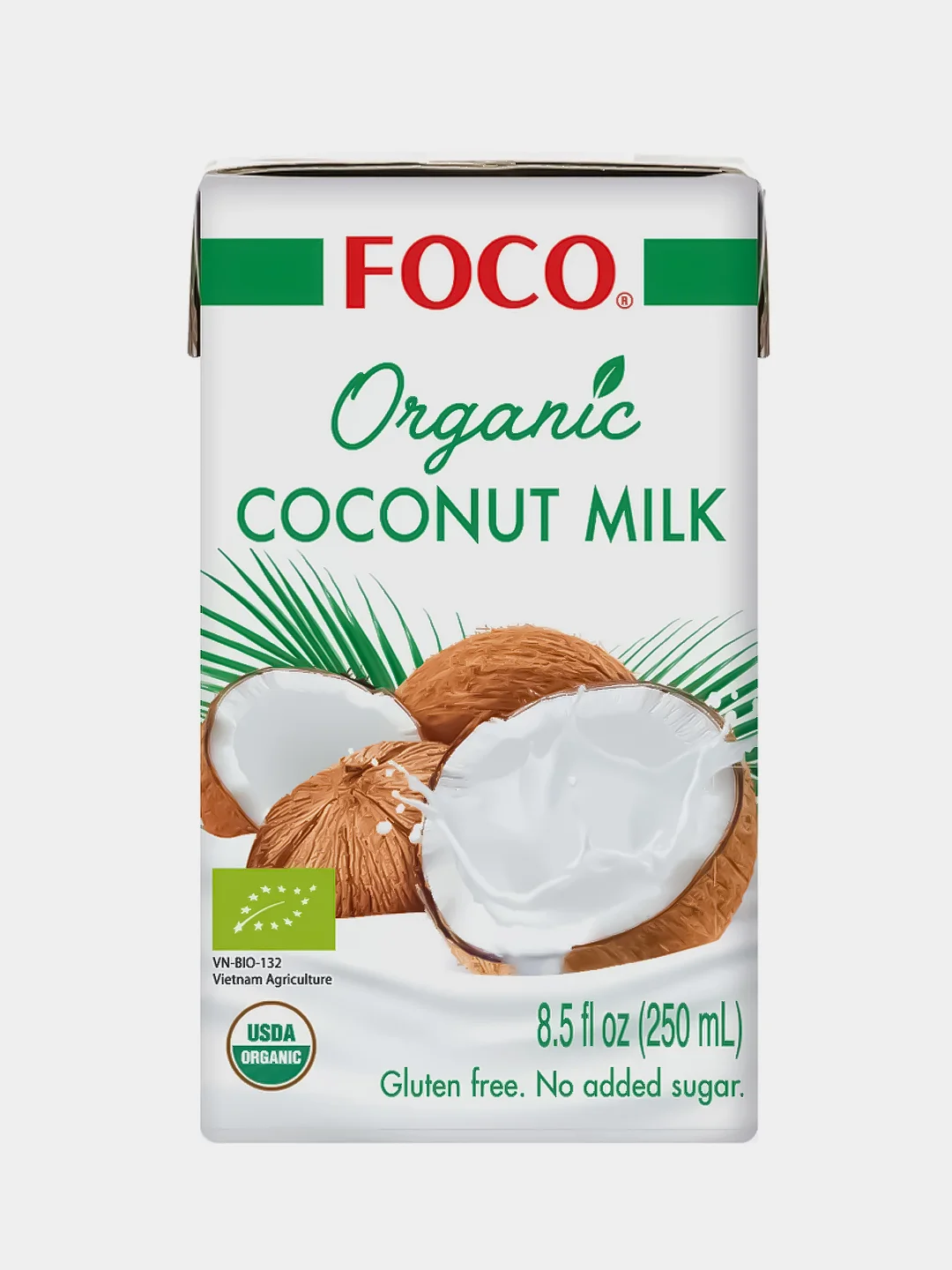 Кокосовое молоко FOCO ORGANIC, 250 мл