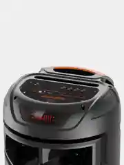 Серый меланж колонка Bluetooth с LED-подсветкой ZQS 40Вт (USB/SD/AUX/FM) + микрофон/пульт