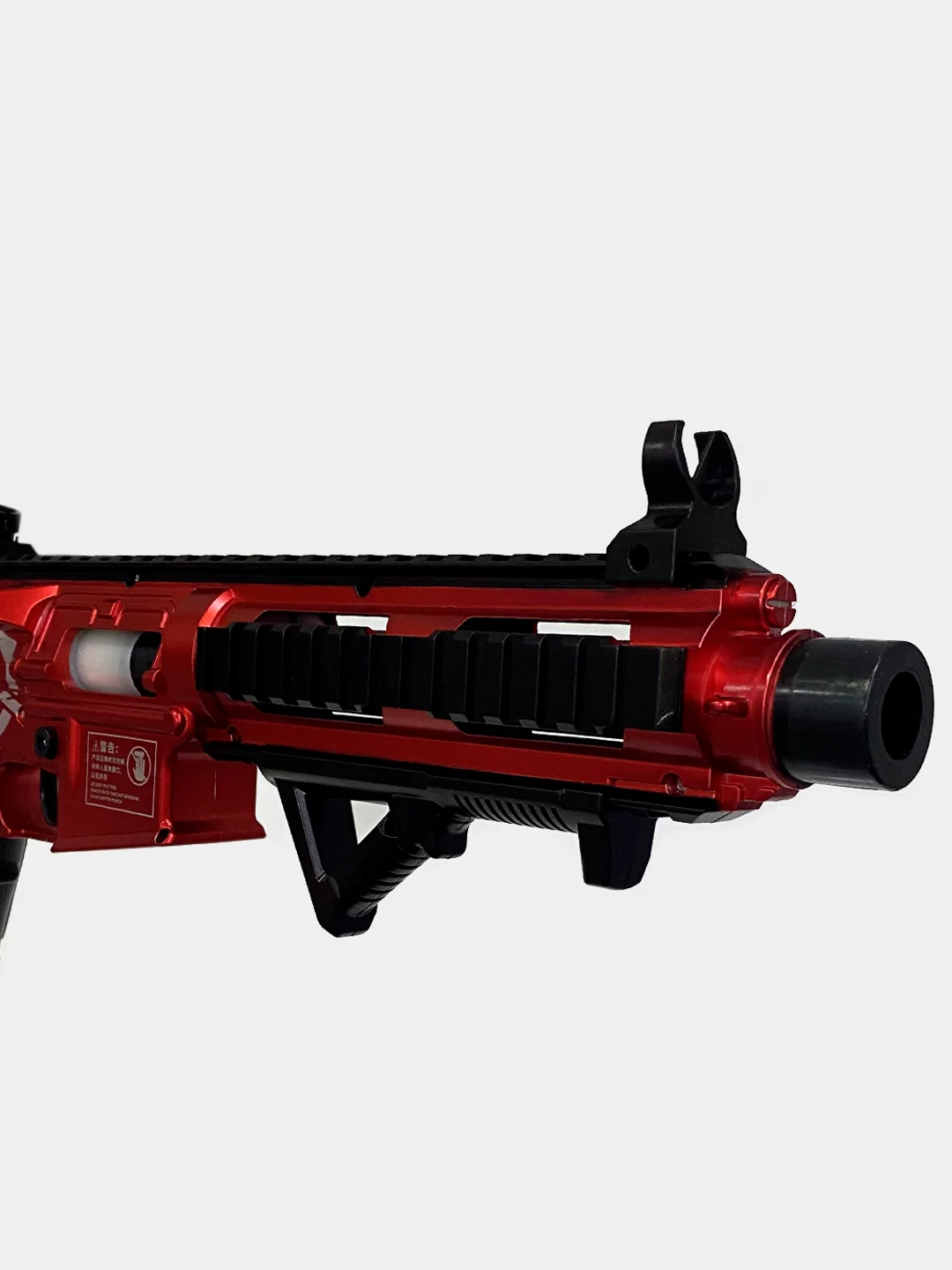 Красный nerf винтовка М416, автоматическая стрельба, вылет гильз