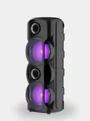 Угольный колонка Bluetooth с LED-подсветкой ZQS 40Вт (USB/SD/AUX/FM) + микрофон/пульт