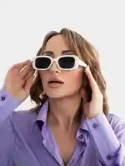 Молочный очки женские солнцезащитные