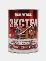 Акватекс Экстра, пропитка по дереву, цвет Груша, 0,8 л