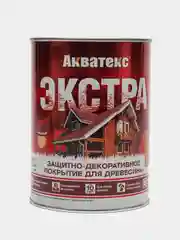 Акватекс Экстра, пропитка по дереву, цвет Дуб, 0,8 л