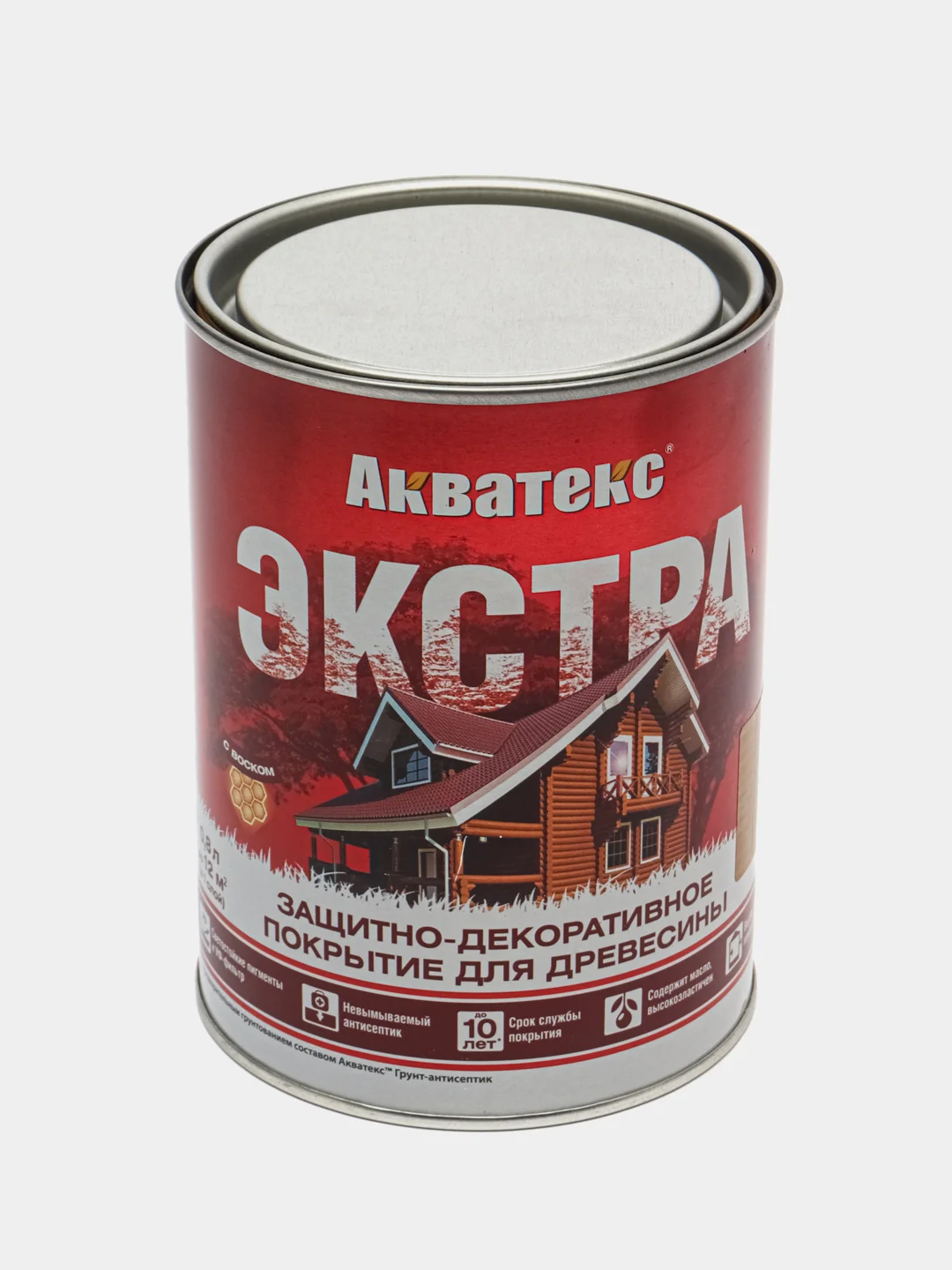 Акватекс Экстра, пропитка по дереву, цвет Дуб, 0,8 л