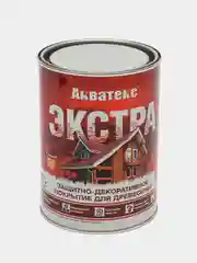 Акватекс Экстра, пропитка по дереву, цвет Красное дерево, 0,8 л