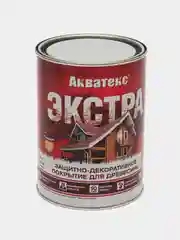 Акватекс Экстра, пропитка по дереву, цвет Калужница, 0,8 л