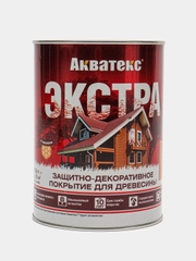 Акватекс Экстра, пропитка по дереву, цвет Калужница, 0,8 л