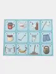 Еноты против Туристов - семейная развивающая настольная игра мемо