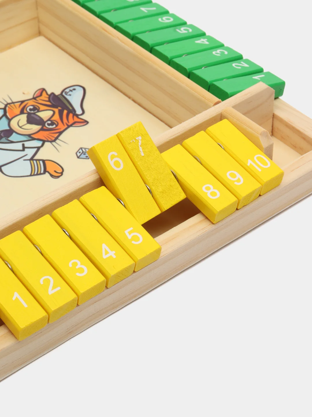 ТигроСчёт" семейная настольная игра, развитие устного счёта