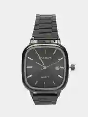 Черный наручные часы Casio с кварцевым механизмом, унисекс