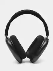 Черный беспроводные наушники AirP Max, анимация при подключении, шумоподавление-прозрачность