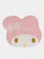 Розовый тарелка детская декоративная Хэллоу Китти, Май мелоди, Hello Kitty, My Melody, Куроми