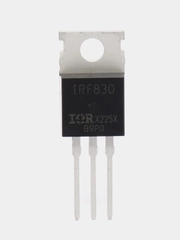 Транзистор IRF830PBF MOSFET N-CH 500V 4.5A 3-Pin(3+Tab) TO-220 (VISH )