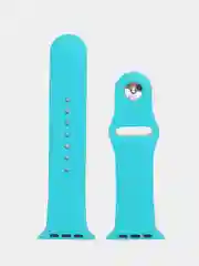 Бирюзовый ремешок для часов Apple Watch X22 Pro, X7, X7 Pro, T200 Plus, M16, HW22, силиконовый
