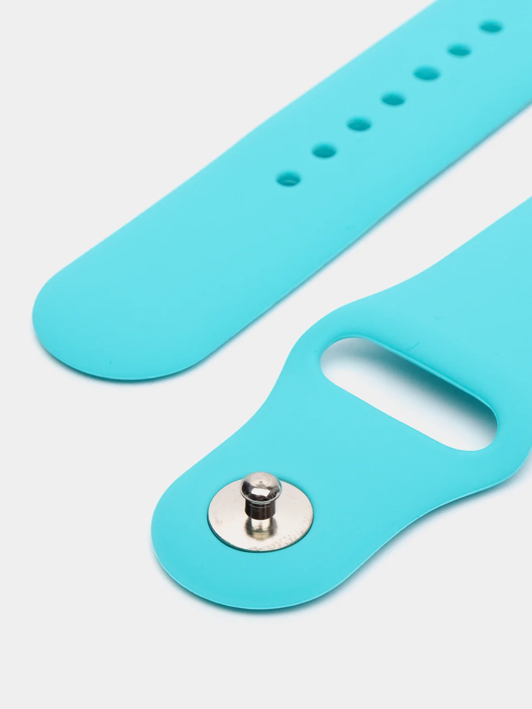 Бирюзовый ремешок для часов Apple Watch X22 Pro, X7, X7 Pro, T200 Plus, M16, HW22, силиконовый