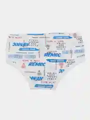 Белый трусы плавки детские для мальчика, хлопок 100%, кулирка