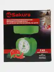 Голубой весы кухонные SAKURA SA-6017
