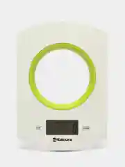 Зеленый весы кухонные SAKURA SA-6068