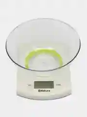 Зеленый весы кухонные SAKURA SA-6068
