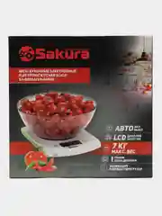 Зеленый весы кухонные SAKURA SA-6068