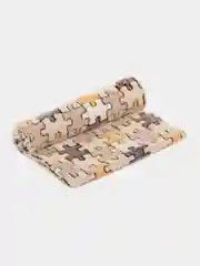 Карамельный плед флисовый 180/200 см
