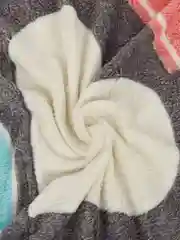 Серый плед флисовый 180/200 см