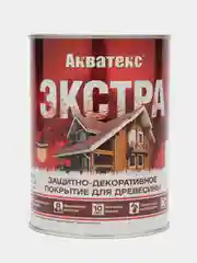 Белый акватекс Экстра, пропитка по дереву, цвет Белый, 0,8 л