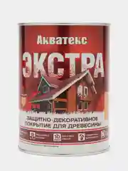 Акватекс Экстра, пропитка по дереву, цвет Орегон, 0,8 л