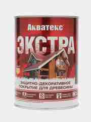Акватекс Экстра, пропитка по дереву, цвет Палисандр, 0,8 л