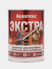 Акватекс Экстра, пропитка по дереву, цвет Тик, 0,8 л