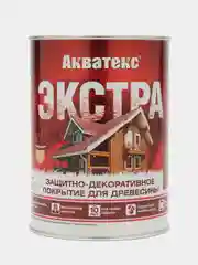 Акватекс Экстра, пропитка по дереву, цвет Тик, 0,8 л